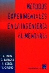 Métodos experimentales en la ingeniería alimentaria | 9788420009032 | Portada