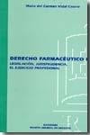 Derecho farmacéutico I | 9788495382337 | Portada